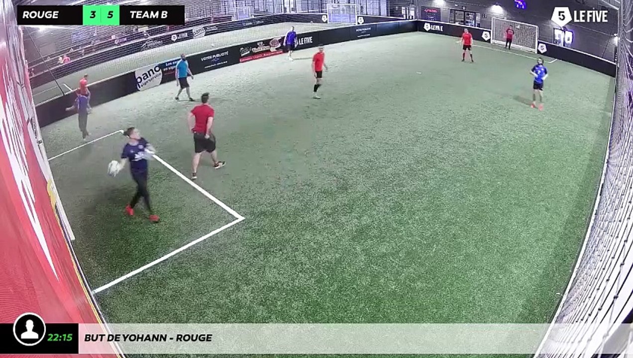 But de Yohann - Rouge