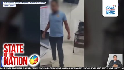 Lalaki, sinampal at minura ng pulis sa presinto; 3 sangkot pati police chief, sinisante | SONA