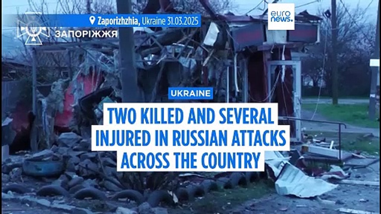 Two killed and several injured in Russian attacks across Ukraine, local media report