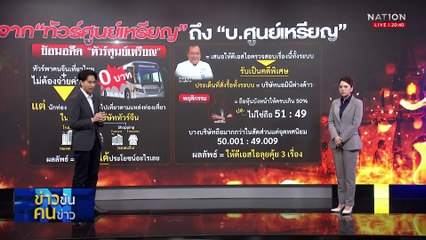 ประเทศไทยใกล้ “ถล่ม”  ล้มเพราะ “บ.ศูนย์เหรียญ” | ข่าวข้นคนข่าว | 1 เม.ย. 68 | PART 1