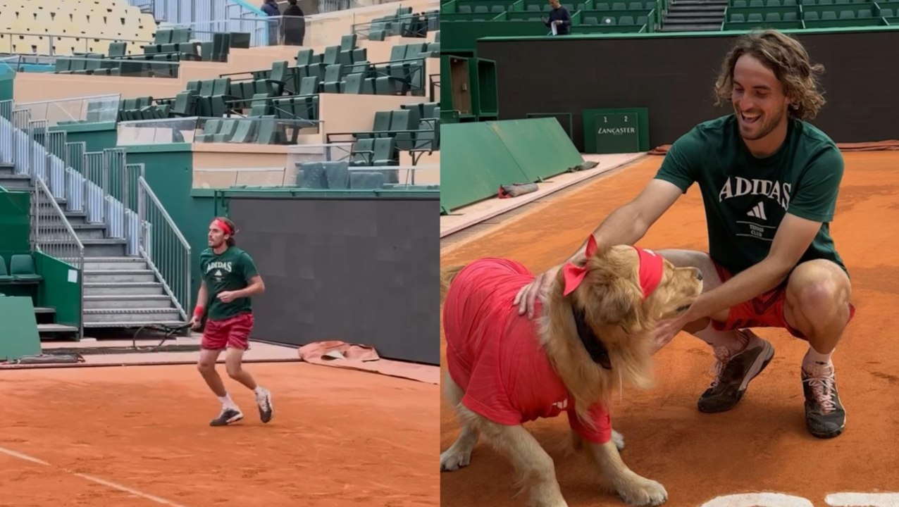 Tennis - Monte-Carlo 2025 - Stefanos Tsitsipas, Holger Rune et Daniil Medvedev préparent le Rolex Monte-Carlo Masters