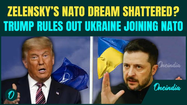 Trump Betrays Zelensky? NATO Membership for Ukraine OFF the Table: Trump Rejects Zelensky’s Offer