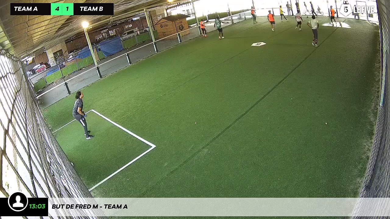 But de Fred M - Team A