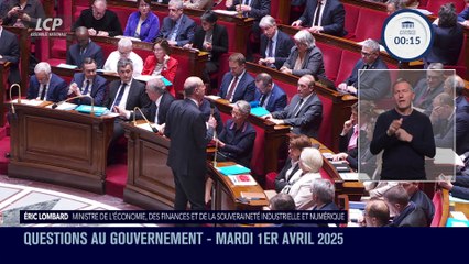Questions au Gouvernement - Questions au Gouvernement du mardi 01 avril 2025
