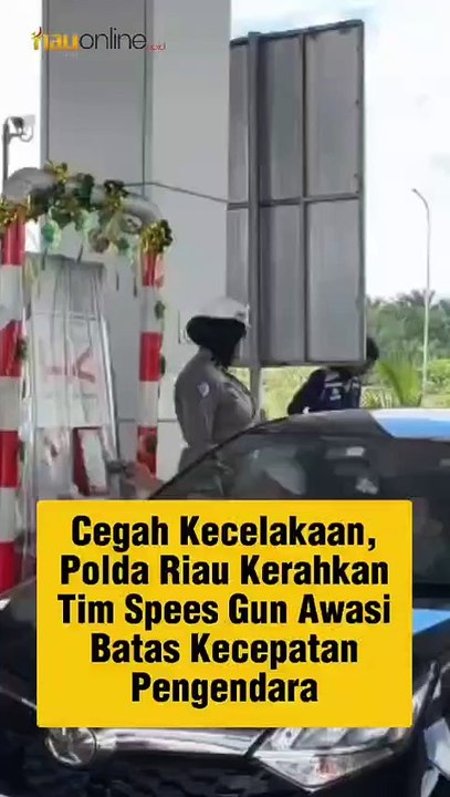 Cegah Kecelakaan, Polda Riau Kerahkan Tim Speed Gun Awasi Batas Kecepatan Pengendara