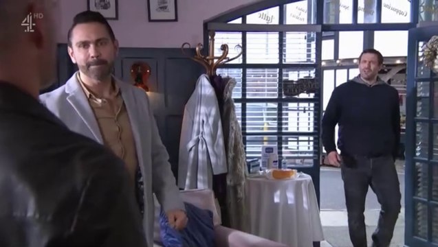 Hollyoaks Brad King & Warren Fox vs Fergus 5th April 2021