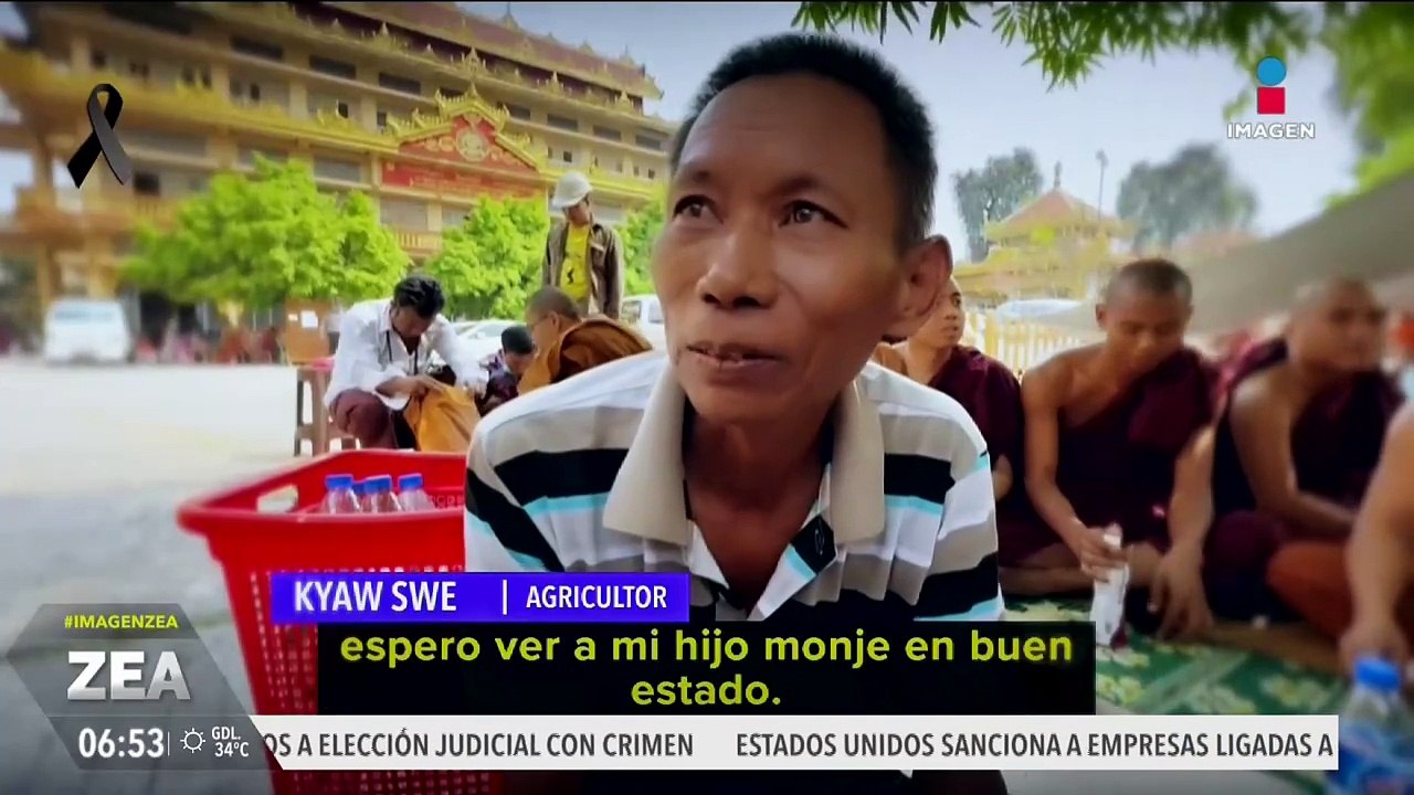 Familias lloran por monjes desaparecidos en Mandalay