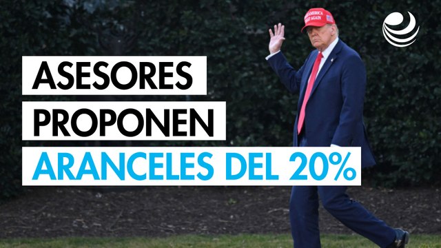 Asesores de Trump proponen aranceles del 20% a la mayoría de las importaciones