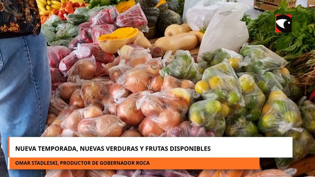 Nueva temporada, nuevas verduras y frutas disponibles.