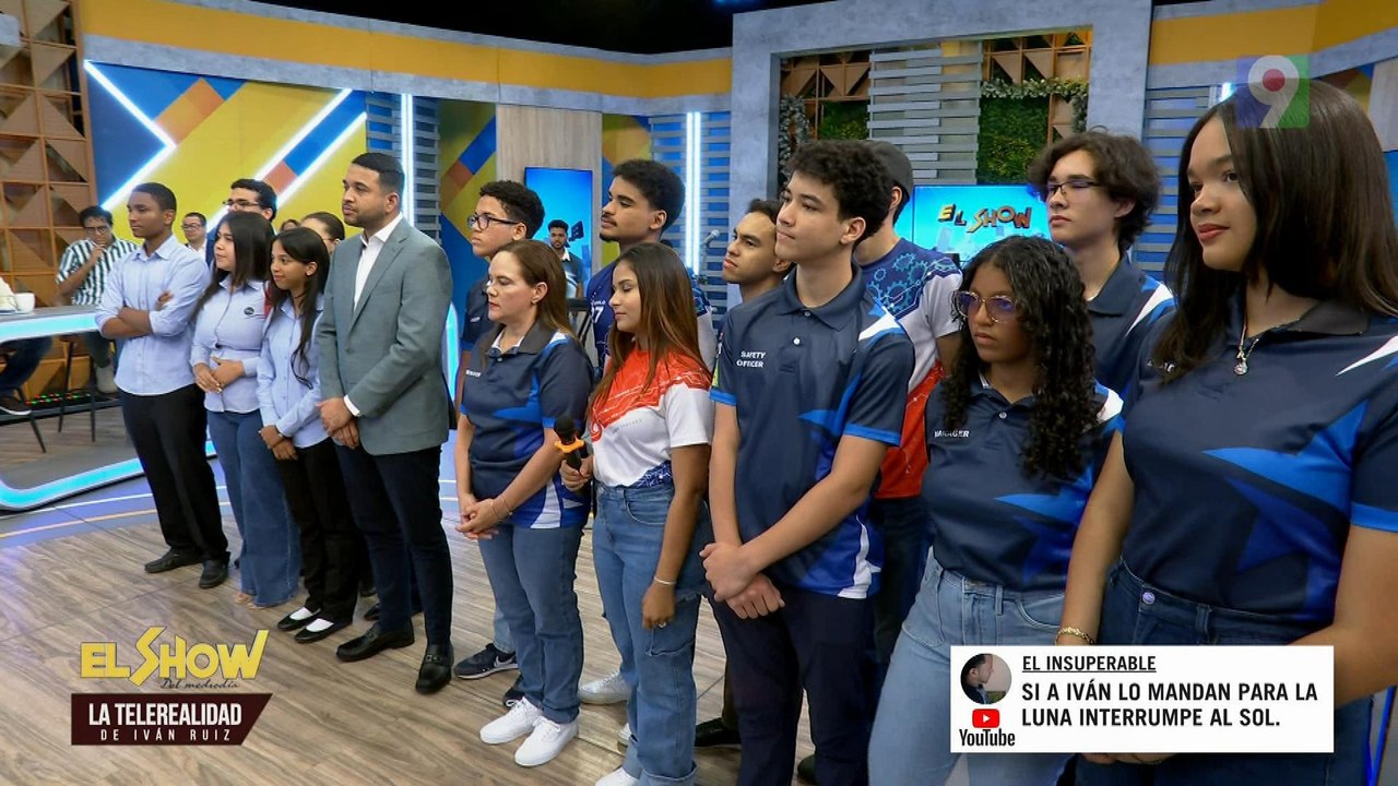 Ministerio de Juventud acoge jóvenes que irán a la Nasa | El Show del Mediodía