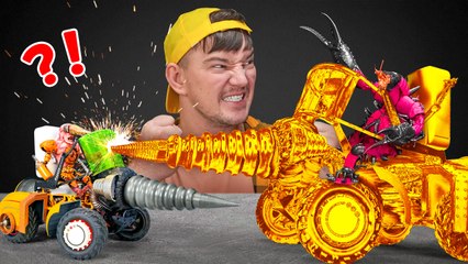 We Built the Fastest TRANSFORMER Car Ever 🚗🔧 $10 vs $1,000,000 Extreme DIY Battle! 🔥