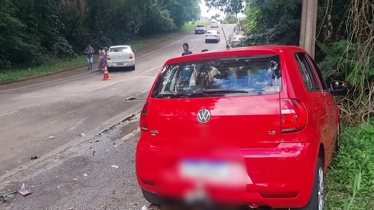 Acidente em cruzamento perigoso é registrado em Cascavel