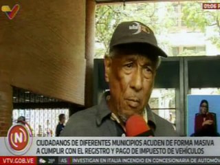 Miranda | Ciudadanos cumplen con el proceso de registro y pago de impuesto de vehículos
