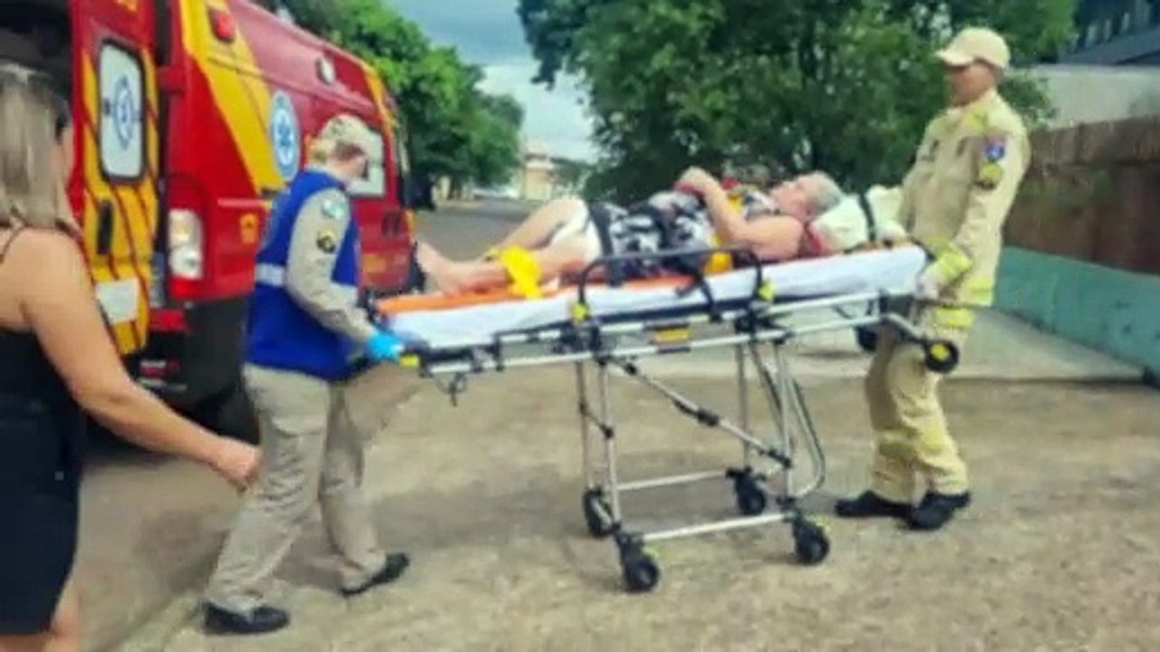 Idosa é encaminhada ao Hospital Universitário após acidente doméstico no Universitário
