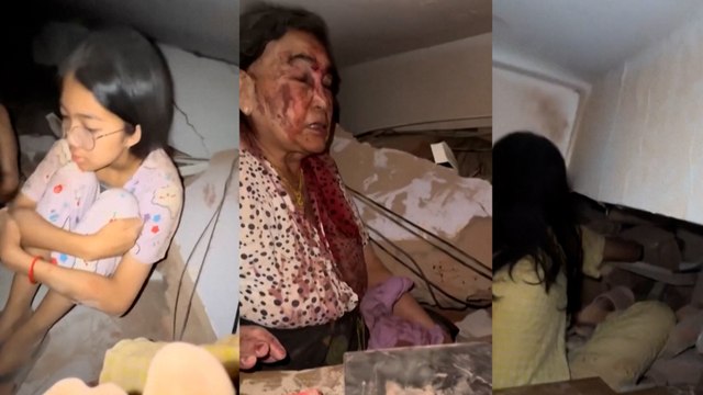 TERREMOTO | Sobrevivientes atrapados piden ayuda tras el terremoto en Myanmar