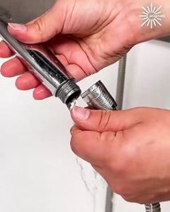 Easy fix for a leaky shower head! 🚿🛠️