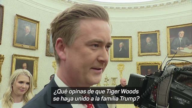 Donald Trump, sobre la relación entre Tiger Woods y su su ex nuera Vanessa: Estoy feliz por ellos