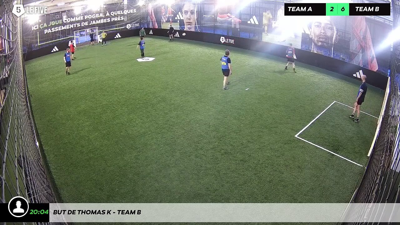 But de Thomas K - Team B