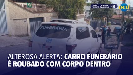 Ex-funcionário rouba carro de funerária com corpo dentro