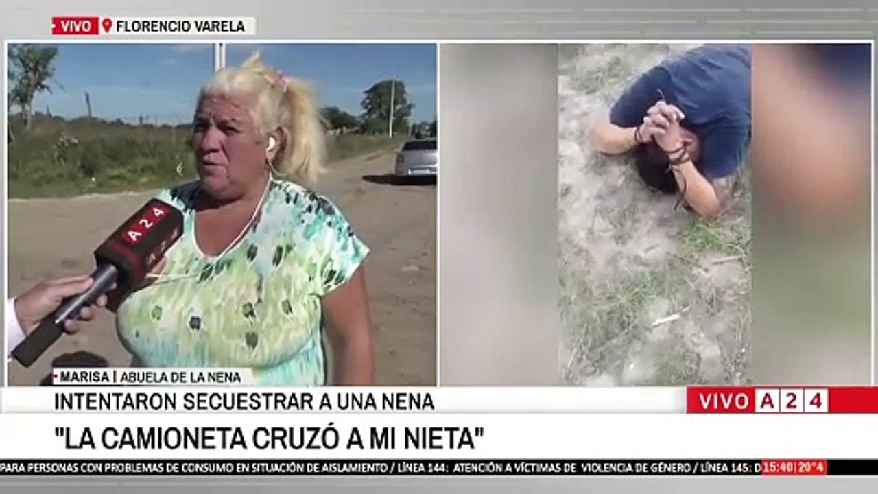 Un detenido y dos prófugos por el intento de secuestro de una nena de siete años en Florencio Varela