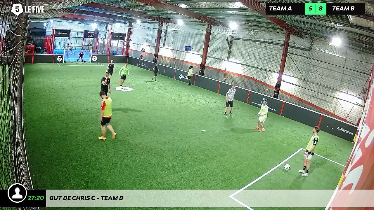 But de Chris C - Team B