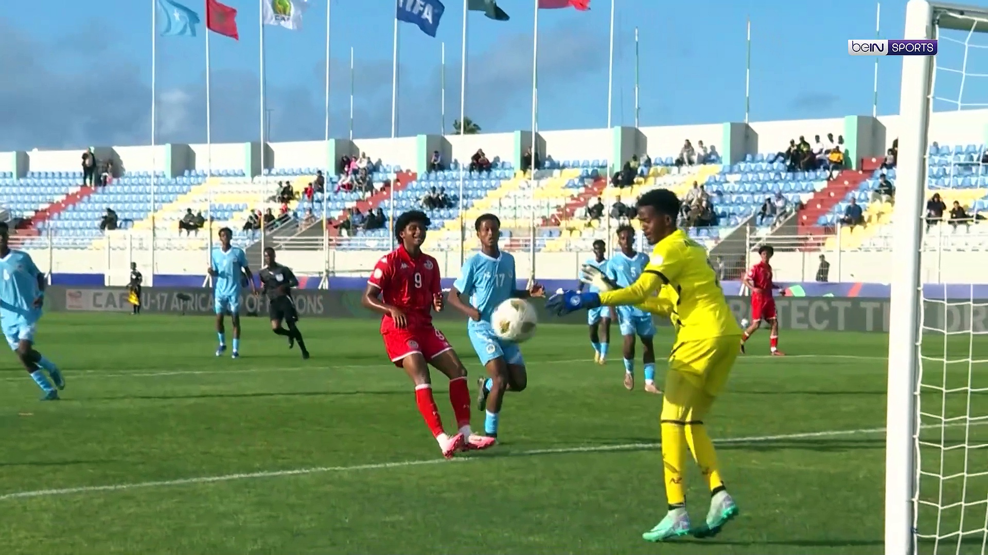 Somalia 0-3 Tunisia | CAF U17 Highlights