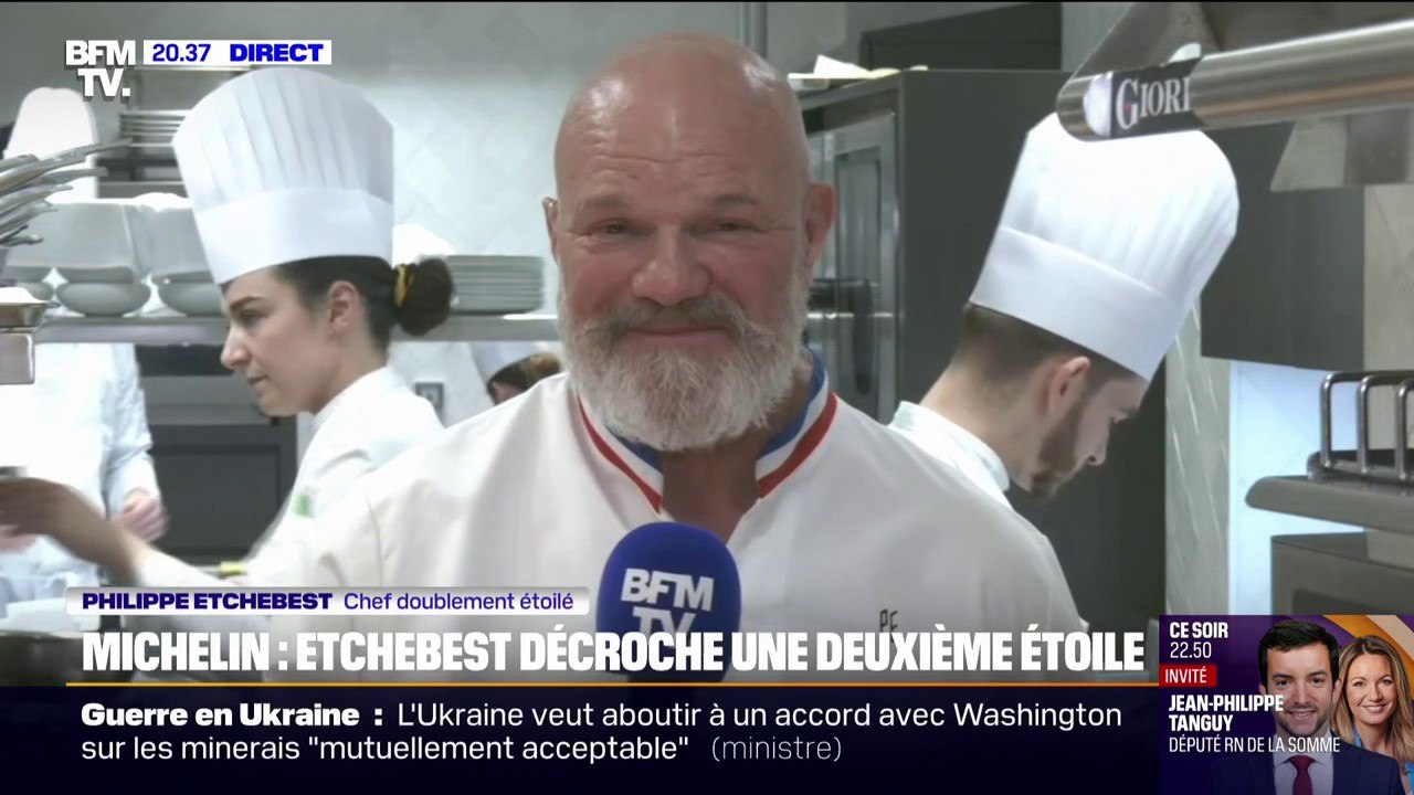 "Demain, nous fermerons le restaurant pour fêter ça dignement" : le chef Philippe Etchebest décroche une deuxième étoile pour son restaurant bordelais