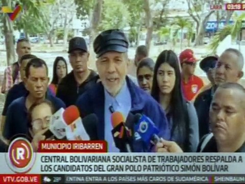 Candidatos del GPPSB son respaldados por la Central Bolivariana Socialista de Trabajadores
