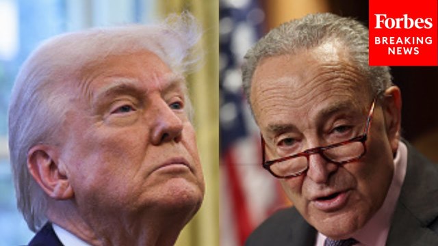 Chuck Schumer Torches Trump's Tariffs, Points To 'Miniscule' Amount Of Fentanyl Coming From Canada