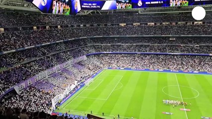El Madrid estrena su nuevo y lujoso palco VIP en el Bernabéu