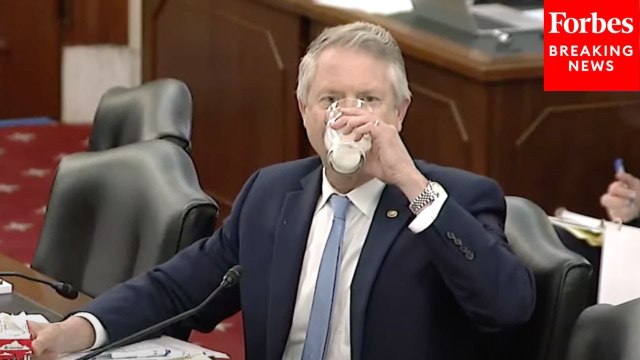 'Get Whole Milk Back In Schools': Roger Marshall Chugs Milk To Highlight Its Benefits To Students
