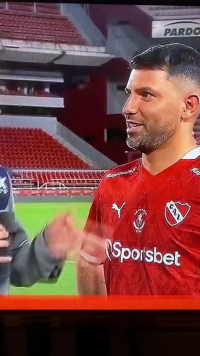 Sergió "Kun" Agüero: "Independiente no es mi casa"