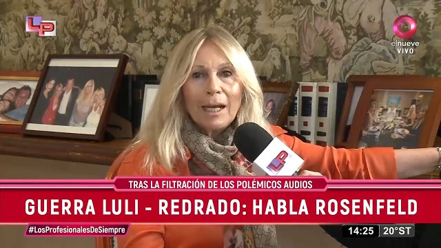 ana rosenfeld, sobre luciana salazar y martin redrado
