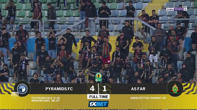 Pyramids FC 4-1 AS Far | Highlights