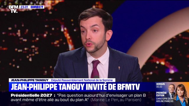 Exécution provisoire: La loi est mauvaise, elle laisse une liberté d'interprétation qui provoque un émoi , estime Jean-Philippe Tanguy (RN)