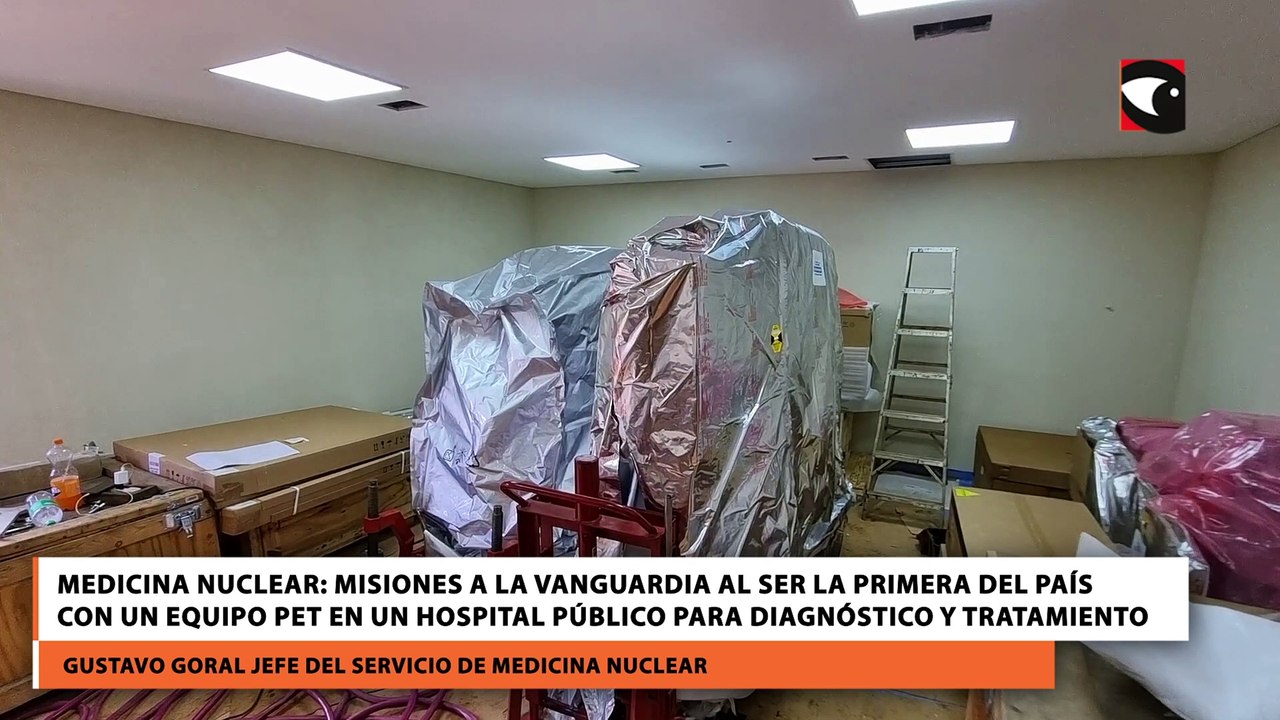 Medicina nuclear Misiones a la vanguardia al ser la primera del país con un equipo PET en un hospital público para diagnóstico y tratamiento oncológico