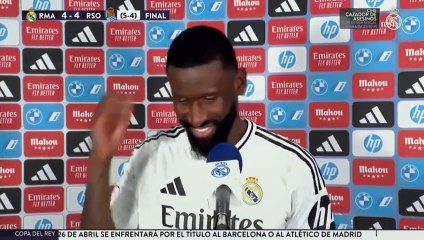 Rüdiger: "Está siendo una temporada muy difícil" 