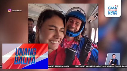 Rabiya Mateo, fearless and happy sa kaniyang skydiving sa Amerika | Unang Balita