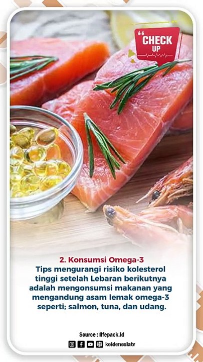 6 Tips Mencegah Naiknya Kolesterol Setelah Lebaran