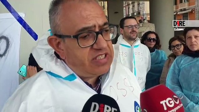 Cagliari - SARDEGNA. OSS PRECARI CAGLIARI, TERMINA PRESIDIO SOTTO CONSIGLIO (01.04.25)