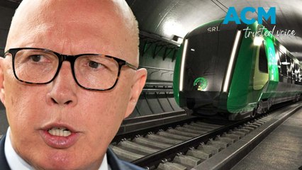 Dutton's pitch to ditch rail loop risks 'referendum on trains'