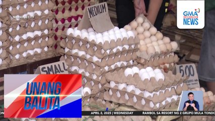 Presyo ng itlog sa ilang pamilihan, tumaas | Unang Balita