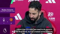 'Not good enough' - Amorim on United's final-third showing in loss at Forest