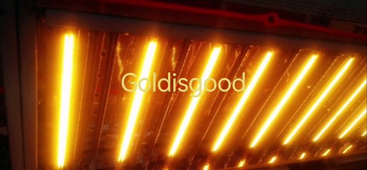 620mm 220v 1200w Ir Lamp Halogen Infrared Heat Lamp For Heating of food and keeping it warm From Goldisgood