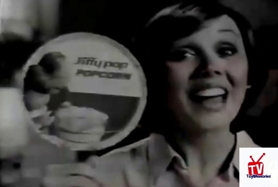 1960s Jiffy Pop popcorn TV commercial