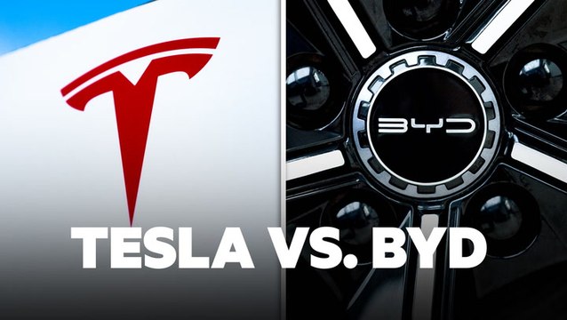 These 5 charts show how tight the competition is between Tesla and Chinese rival BYD