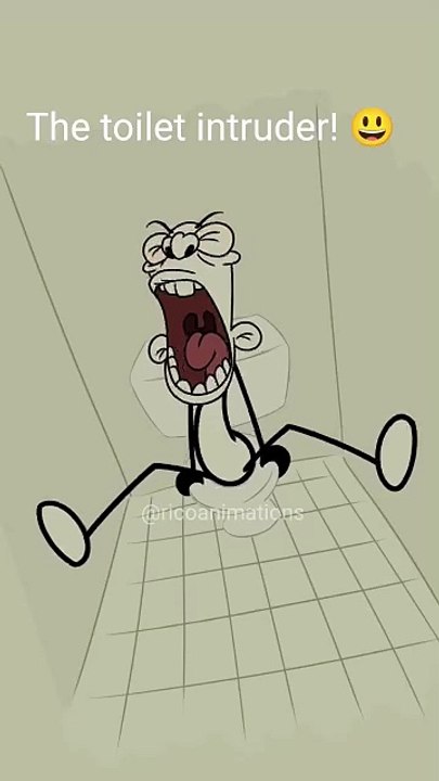 Toilet Intruder. / Intrus dans les Toilettes.