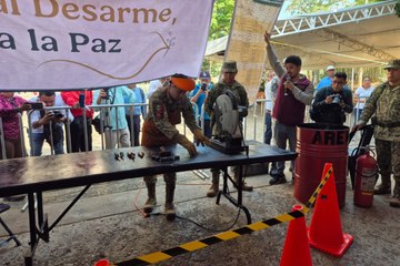 Inicia programa de desarme en Tabasco; conoce como funciona