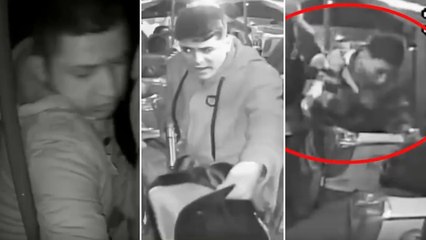 VIDEO | Atracaron a 25 pasajeros en un bus que cubría la ruta Bogotá - Zipaquirá
