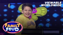 Family Feud: EUWANN MIKAEL, PINAKITAAN ANG KABILANG TEAM NG KANYANG TALINO! (Episode 706)